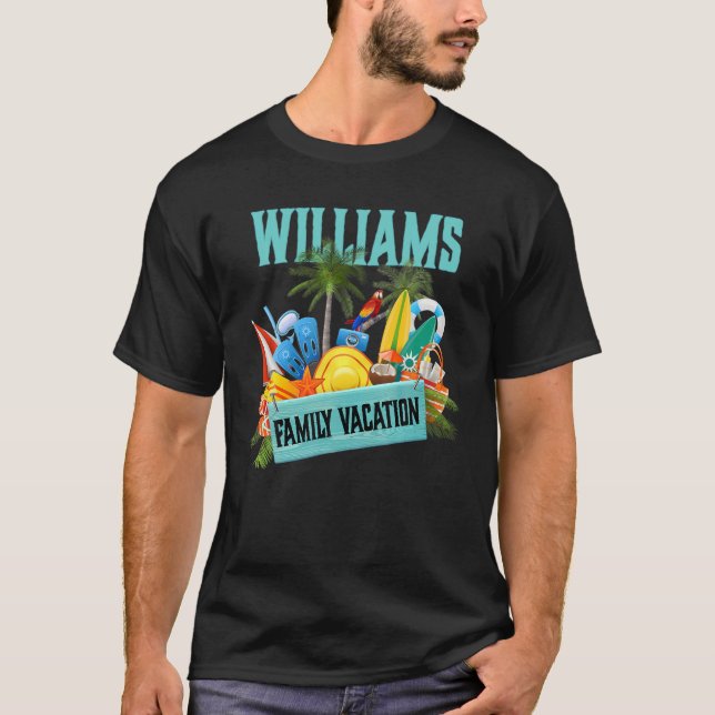 Williams Family Vacation product T Shirt (Front)