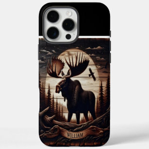 William's Moose Moon iPhone 16 Pro Max Case