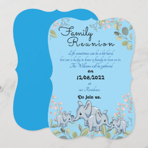 Williams reunion invitation