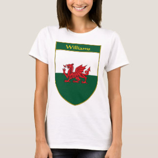 Williams Welsh Flag Shield T-Shirt