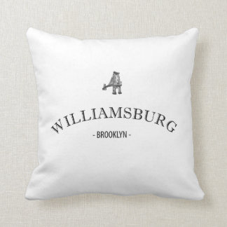 Williamsburg Brooklyn Pillow