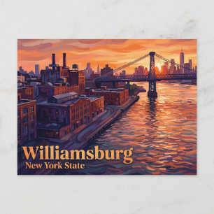 Williamsburg New York State Postcard