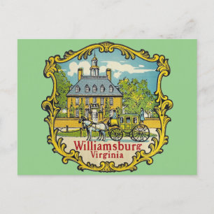 Williamsburg Virginia - Postcard