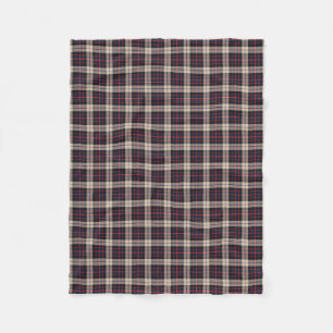 Williamson Modern Tartan fleece blanket
