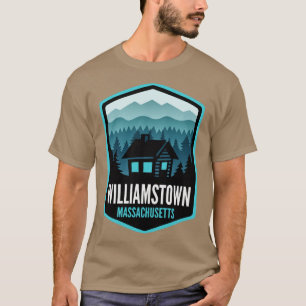 Williamstown Massachusetts Mountain Town Cabin  T-Shirt