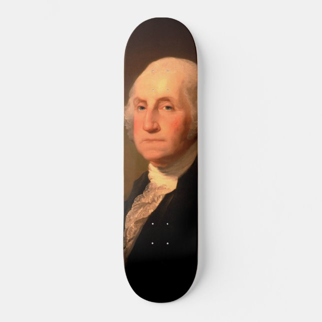 Williamstown Portrait of George Washington Skateboard (Front)