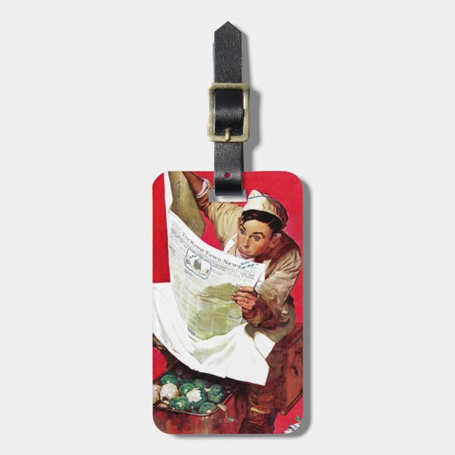 Willie Gillis on K.P Luggage Tag (Front Vertical)