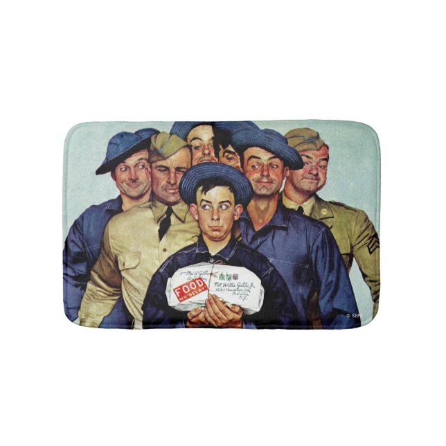 Willie Gillis' Package from Home Bath Mat (Front)