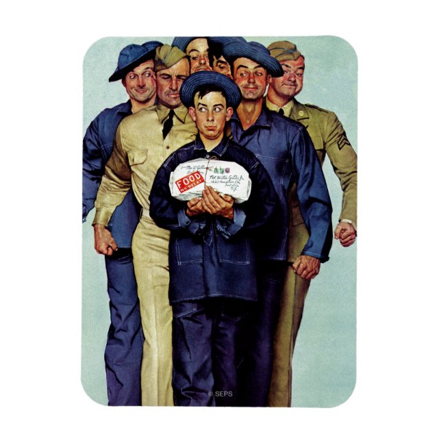 Willie Gillis' Package from Home Magnet (Vertical)