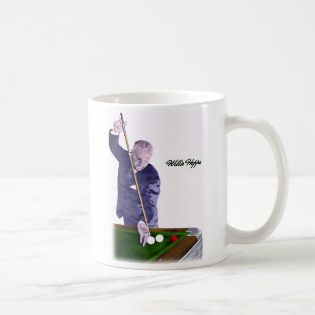 Willie Hoppe Billiards Coffee Mug (Right)