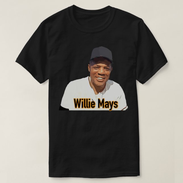 Willie Mays Classic T Shirt (Design Front)