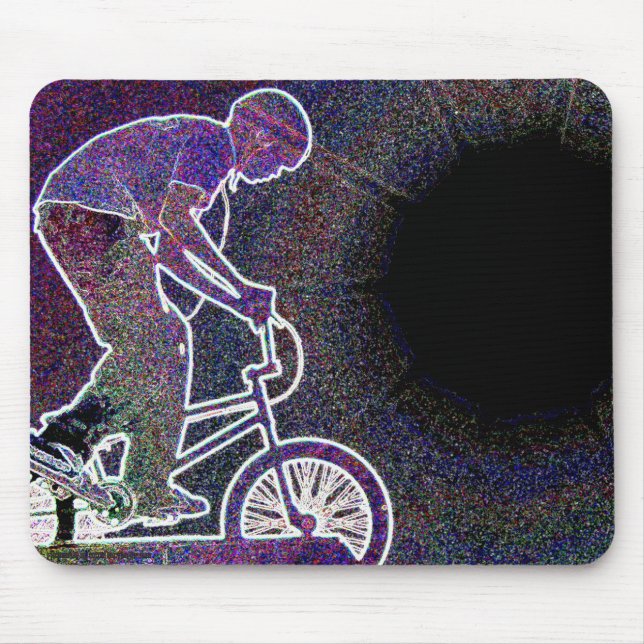 WillieBMX The Glowing Edge Mouse Mat (Front)