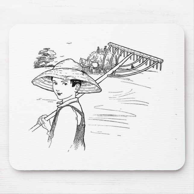 Willie's New Rake Mouse Mat (Front)