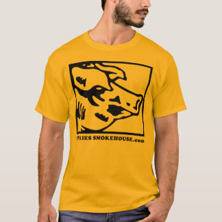 WILLIES PIGG LOGO BLACK (LARGE) T-Shirt