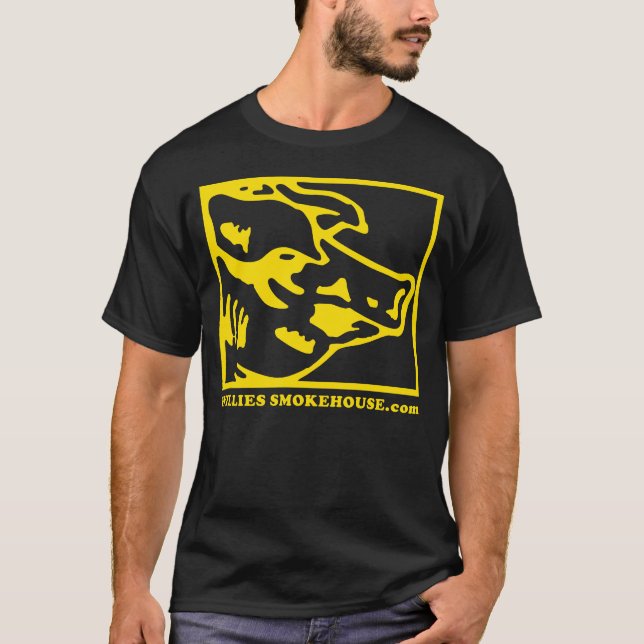 WILLIES PIGG LOGO GOLD (LARGE) T-Shirt (Front)