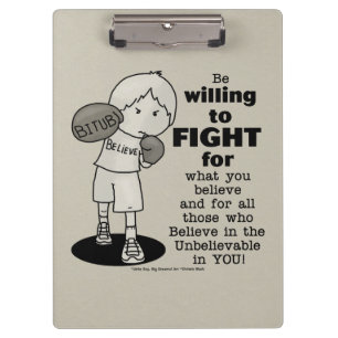 Willing to Fight Clipboard