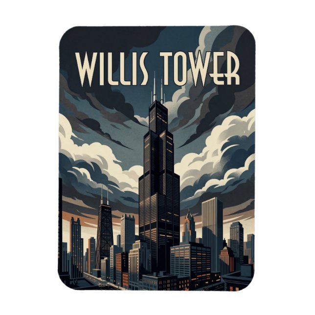 Willis Tower Magnet (Vertical)