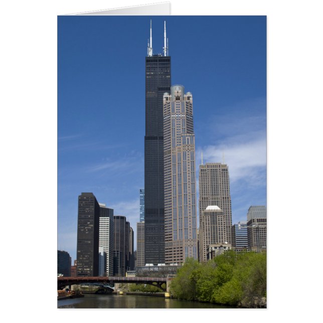 Willis Tower (previously the Sears Tower) looms (Front)