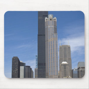 Willis Tower (previously the Sears Tower) looms Mouse Mat