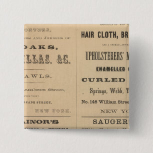 Willouchby H Reed and Company 15 Cm Square Badge