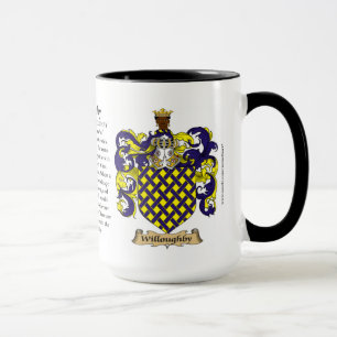 Willoughby Family Coat of Arms Mug