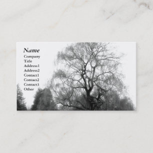 Willow Black&White - Business Cards