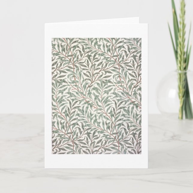 Willow Bough, wallpaper design, 1874 (wallpaper) Card (Front)