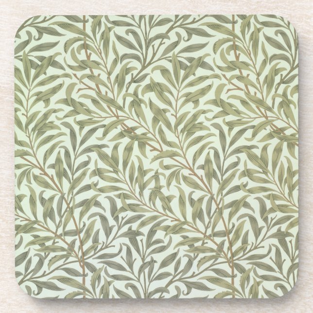 'Willow Bough' wallpaper design, 1887 Coaster (Front)