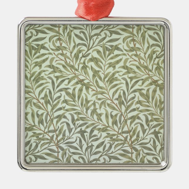 'Willow Bough' wallpaper design, 1887 Metal Tree Decoration (Front)
