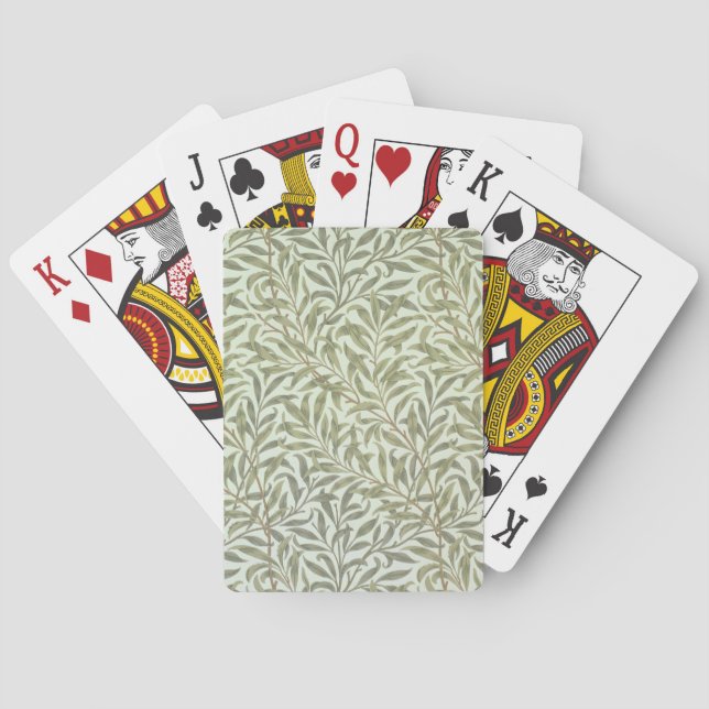 'Willow Bough' wallpaper design, 1887 Playing Cards (Back)