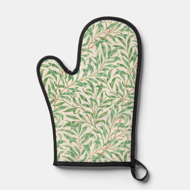 Willow Bough William Morris Pattern Oven Mitt (Front)