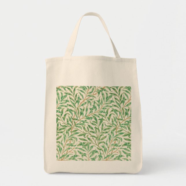 Willow Bough William Morris Pattern Tote Bag (Front)