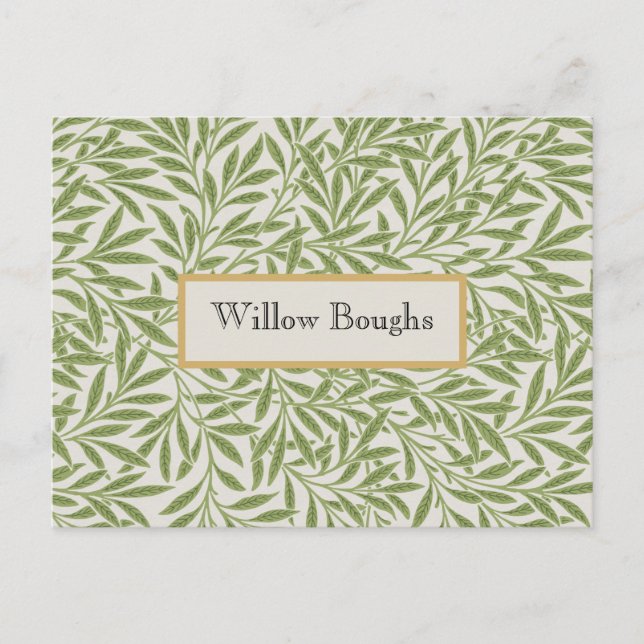 Willow Boughs by William Morris Postcard (Front)
