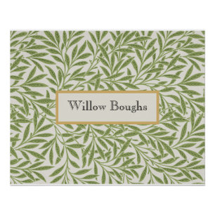 Willow Boughs by William Morris Poster