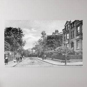 Willow Bridge Road, Canonbury, Islington, c.1905 Poster