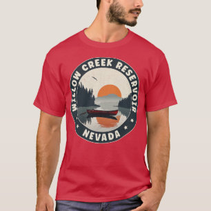 Willow Creek Reservoir Nevada Sunset T-Shirt