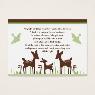 Willow Deer Family with birds Favour/Tags