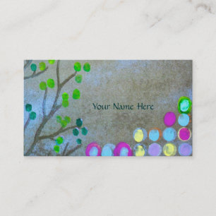 Willow & Fingerprints Business Card