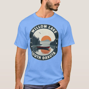 Willow Lake South Dakota Sunset T-Shirt