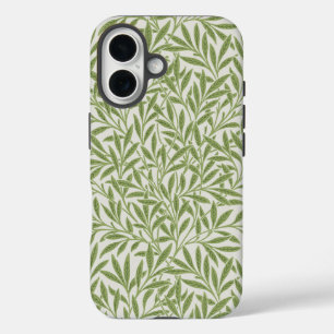 Willow Leaves Botanical Pattern Morris William iPhone 16 Case