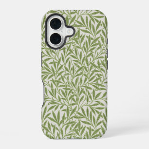 Willow Leaves Botanical Pattern Morris William iPhone 16 Case