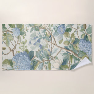 Willow Little Magnolia Wallpaper Floral Coastal Beach Towel