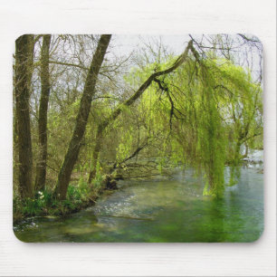 Willow on the River Test Mouse Mat