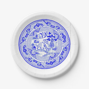 Willow Pattern [1912] Paper Plate