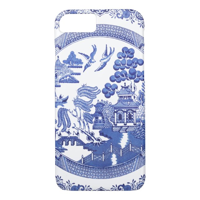 Willow Pattern iPhone 7 case (Back)