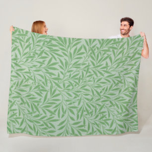 Willow Pattern, William Morris Fleece Blanket