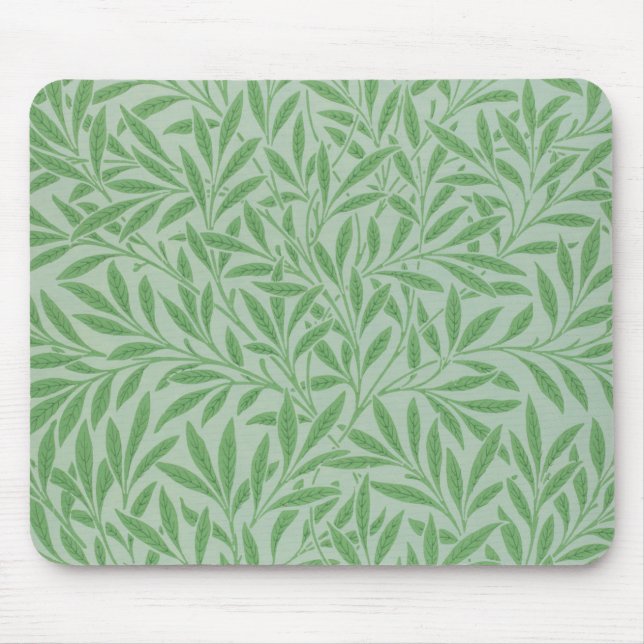 Willow Pattern, William Morris Mouse Mat (Front)