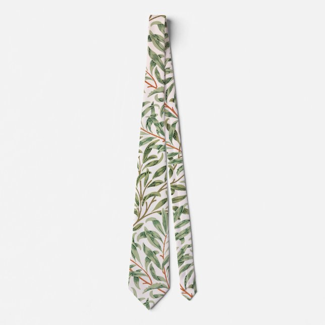 Willow Pattern, William Morris Neck Tie (Front)