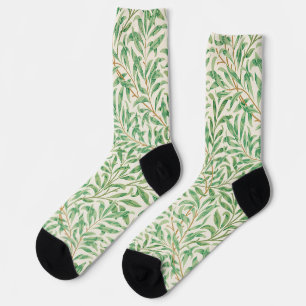 Willow Pattern, William Morris Socks