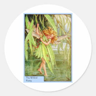 Willow Tree Fairy Classic Round Sticker